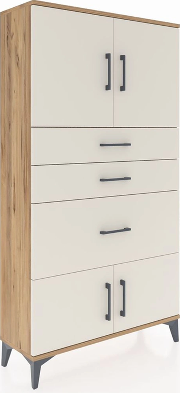 Arges Dolap 2 Raflı 3 Çekmeceli 4 Kapaklı 88x30x163 Çam-aytaşı Çam Arges Dolap 2 Raflı 3 Çekmeceli 4 Kapaklı 88x30x163 Çam-aytaşı Çam