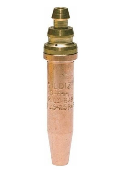 Yıldız Gaz Kesme Lülesi No:1 5-12mm 4531p