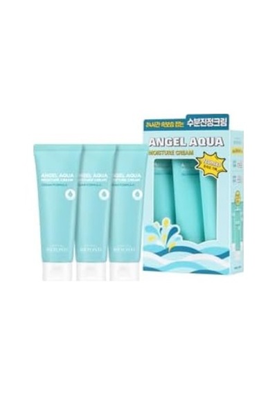 Aqua Moisture Cream Nemlendirici Yüz Kremi Hyaluronik Asit Panthenol 3x120 Ml