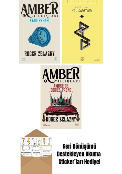 Kaos Prensi / Amber Yıllıkları 10 + Yol İşaretleri + Amber De Dokuz Prens Amber Yıllıkları 1
