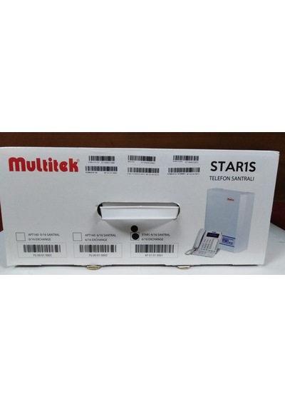 Multitek Star1S 6 Harici 16 Dahili Büyüyebilir Telefon Santrali