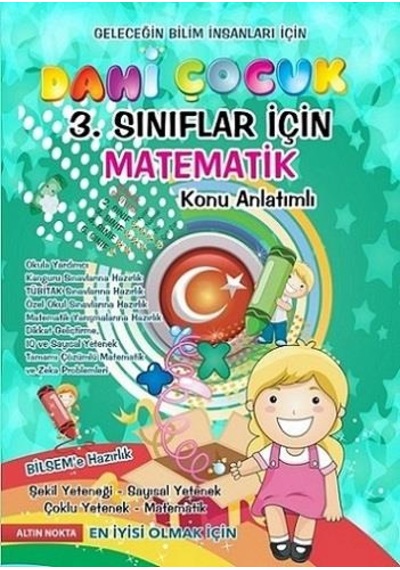 Altın Nokta Yayınları 3.sınıf Bilsem-kanguru-olimpiyat Sınavlarına Hazırlık Seti 9 Kitap