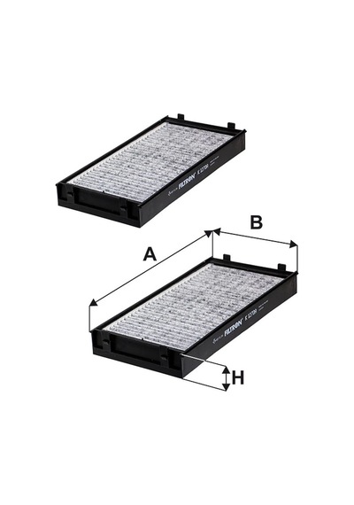 K1270a-2x - Kabin Hava Filtresi - Filtron