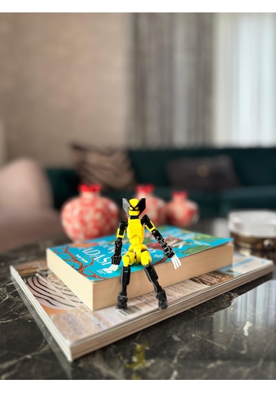 Dummy Wolverine Eklemleri Hareketli 14 Cm Mini Figür Wolverine