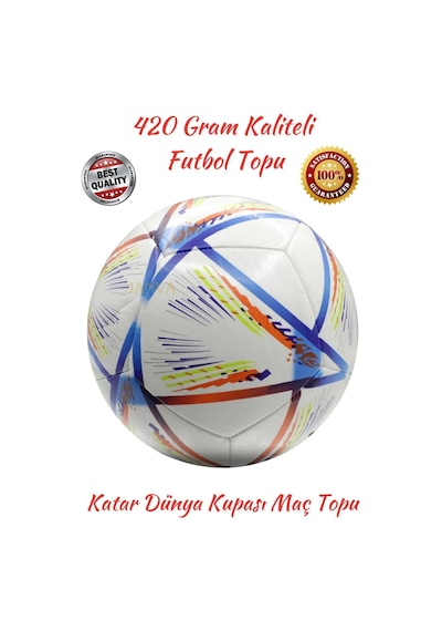 Janva Profosyonel Futbol Topu Halı Saha Çim Saha Sporcu Top Dünya Kupası Katar Şampiyonlar Ligi Pompa Beyaz