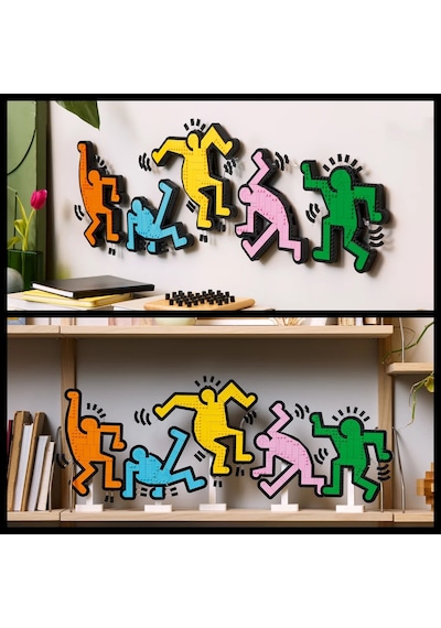 LEGO® Art Keith Haring – Dans Eden Figürler 31216 - Yetişkinler için Sergilenebilir Koleksiyonluk Yaratıcı Model Yapım Seti (1773 Parça) LEGO® Art Keith Haring – Dans Eden Figürler 31216 - Yetişkinler için Sergilenebilir Koleksiyonluk Yaratıcı Model Yapım Seti (1773 Parça)