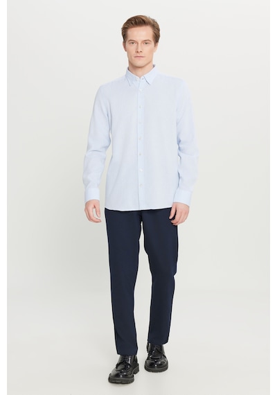 Altınyıldız Classıcs Erkek Acık Mavı %100 Pamuklu Slim Fit Gizli Düğmeli Yaka Armürlü Gömlek Altınyıldız Classıcs Erkek Acık Mavı %100 Pamuklu Slim Fit Gizli Düğmeli Yaka Armürlü Gömlek