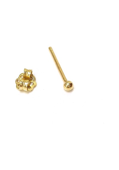 Altın Ürünler Tekli Nokta 2 - 5 MM Top Vidalı Tek Küpe
