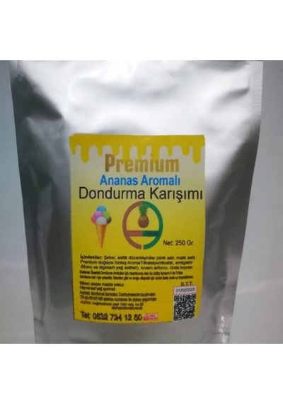 Coffee Naturelle  Ananas Aromalı Dondurma Karışımı
