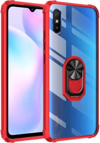 Xiaomi Redmi 9A Kılıf Mola Kenar Köşe Ve Yüzük Kısımları Renkli (514373205)
