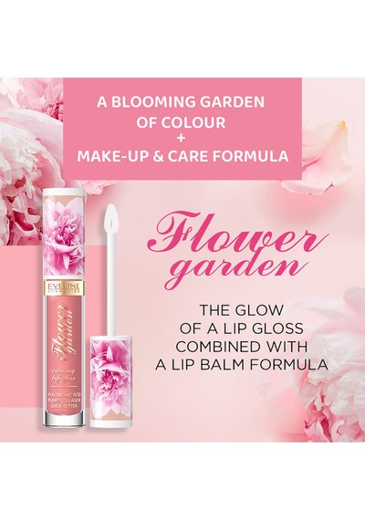Flower Garden Lıp Gloss Hyaluronik Asitli Dudak Parlatıcı 4,5ml Diğer