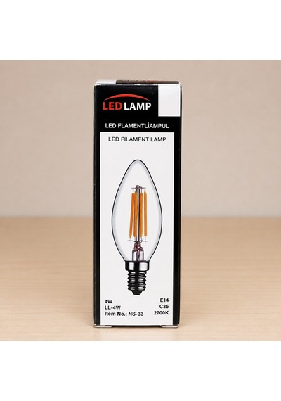 Ledlamp Led Fılament Ampul 4w 360lm 170-265v E14