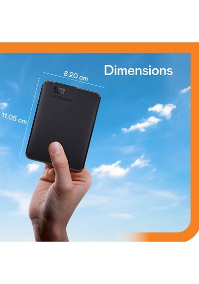 Wd 5tb Elements Taşınabilir Harici Hard Disk Usb 3.0, Wd, Bu6y0050bbk, Wesn