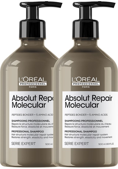 L'Oréal Professionnel Absolut Repair Molecular Şampuan 2 x 500 ML