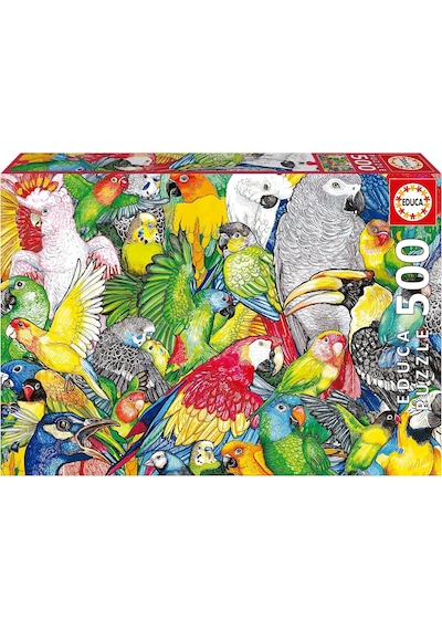 Educa 500 Parça Papağanlar / Parrots Puzzle - 19547