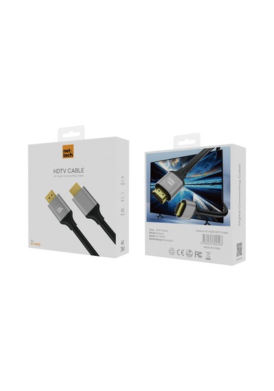 Nettech NT-HD02 4K Örgü 3 M Hdmi Kablo