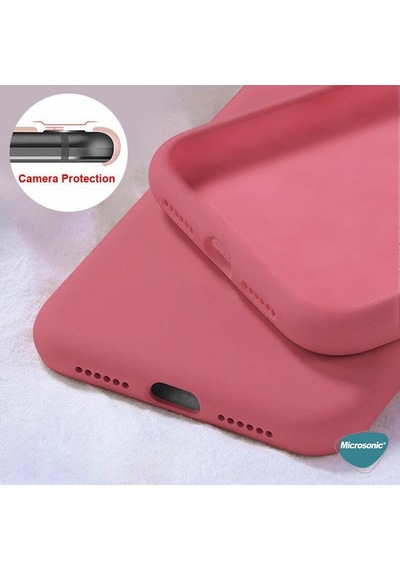 Microsonic Matte Silicone Samsung Uyumlu Galaxy S21 FE Kılıf