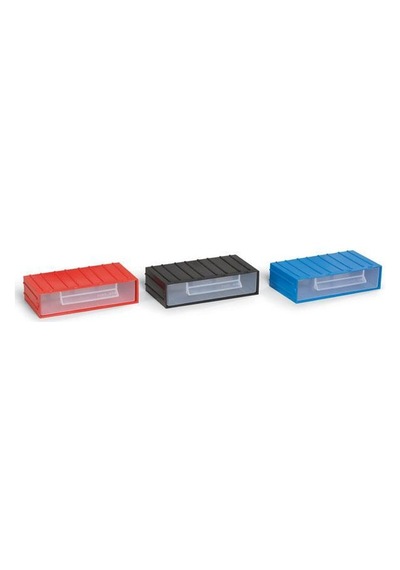 Portbag Pç012 Çekmece Mavi-kırmızı - Ysno-292695