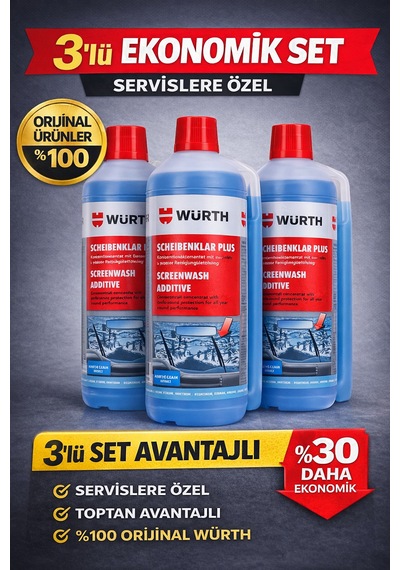 Würth 0892332840 3 Lü Set Servis & Usta Kullanımı
