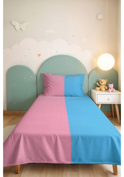 Pastel Pembe Mavi Genç Odası Tek Kişilik Pike Takımı - Minimal İki Renk 160x220 Cm Yatak Örtüsü Esintili Akşam Solgunluğu Pastel Pembe Mavi Genç Odası Tek Kişilik Pike Takımı - Minimal İki Renk 160x220 Cm Yatak Örtüsü Esintili Akşam Solgunluğu