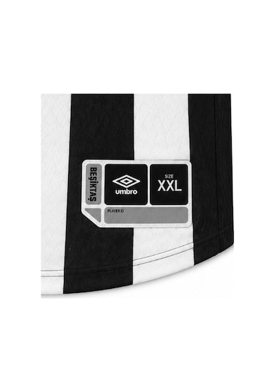 Beşiktaş Umbro Erkek Basketbol Forması Beyaz - Siyah