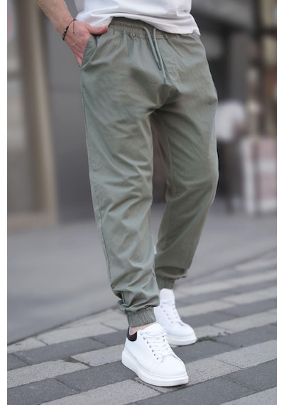 Madmext Mint Yeşili Relaxed Jogger Pantolon 6853-mint Yeşili Mint