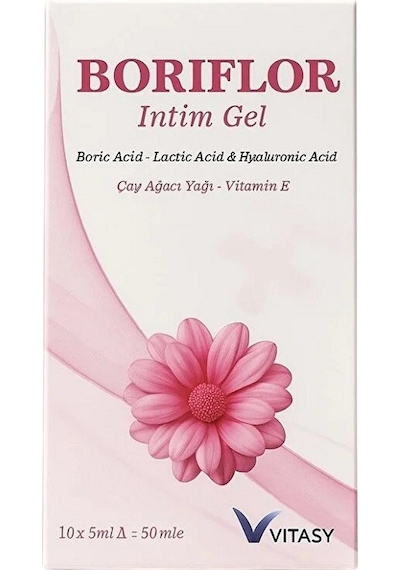 Vitasy Boriflor İntim Jel 10 x 5 ML