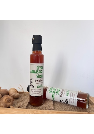 Edovital Doğal Siyah Sarımsaklı Sirke 250 ML