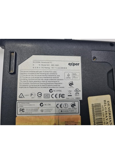 Exper Uyumlu Ms-1682 Alt Kasa