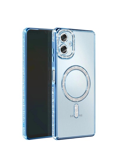 Samsung Galaxy A07 4g Joke Simli Magneticsafe Kılıf - Mavi 0.2M-Çok Renkli