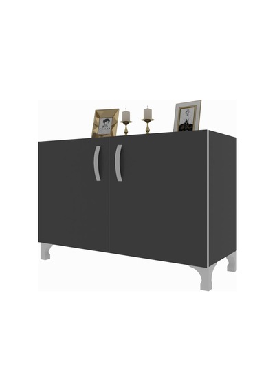 Kenzlife mutfak dolabı rabia 048*070*032 gri kapaklı ayaklı banyo
