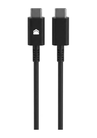 45w-5a Usb-c To Usb-c Hızlı Şarj Ve Data Kablosu 1m Siyah
