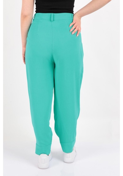 Puane 18160 Kadın Pantolon Ss 18160-66-R4996 Yeşil