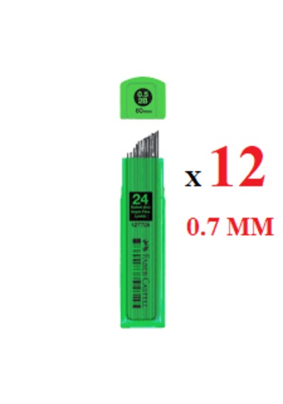 Faber Castell 60 Mm Min 0,7 Mm 12'li
