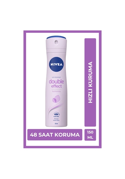 Nivea Double Effect 48H Kadın Sprey Deodorant 150 ML