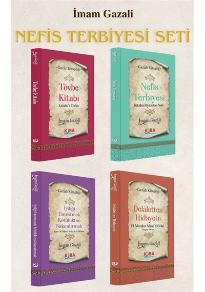 İmam Gazali - Nefis Terbiyesi Seti 4 Kitap Set / İmam Gazali