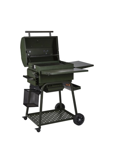 Igrıll Barbekü Hub 515 Mm Kömürlü Mangal Yeşil