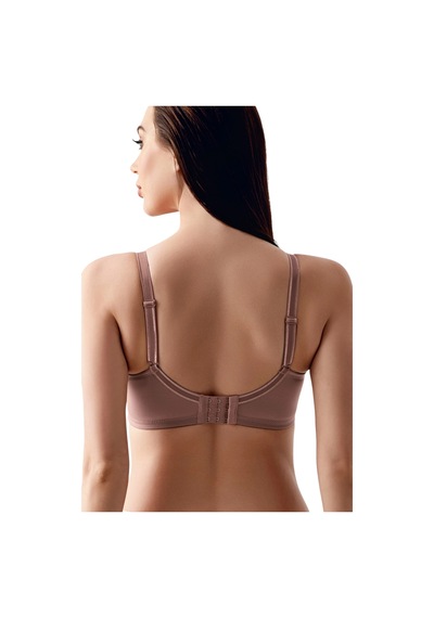 New Bra Newbra Lingerie 35-2303 Kadın D Cup Toparlayıcı Balensiz Min. Sutyen Vizon