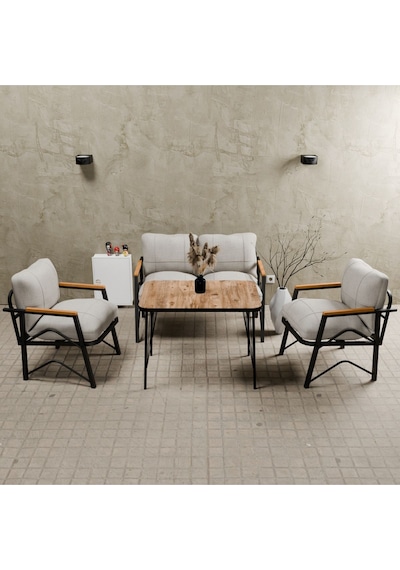 Mb Garden Furnıture Simetri Model, Balkon, Bahçe, Cafe, Metal Koltuk Takımı, Bahçe Takımı , Çay Seti, 2 1 1 Masa Krem Mb Garden Furnıture Simetri Model, Balkon, Bahçe, Cafe, Metal Koltuk Takımı, Bahçe Takımı , Çay Seti, 2 1 1 Masa Krem