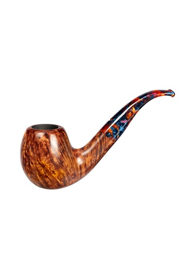 Vauen Harlekin 104 9mm. Filtreli Akrilik Saplı Pipo 215220