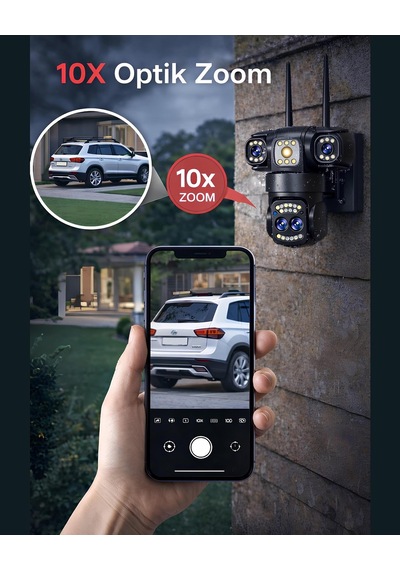 Onqam On-sg2330-zoom 3 Lens 10x Zoom Wifi Güvenlik Kamerası