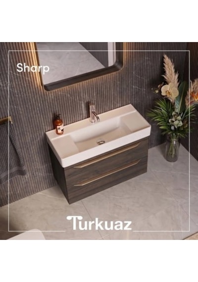 Cerastyle Sharp 85 X 38 Cm Etajer Uyumlu, Kullanışlı 508 Yeşil