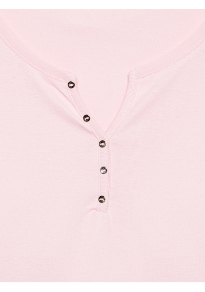 Dilvin 32688 %100 Pamuk Basic T-shirt-toz Pembe