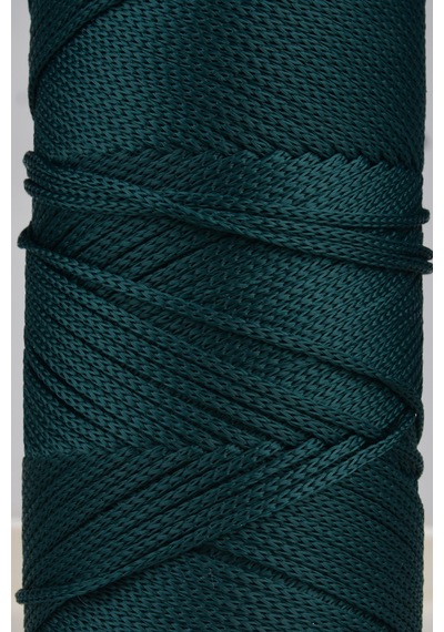 2 Mm - 200 Gr Polyester Makrome Ipi Yeşil 230 M Polyester Makrome Ip Supla Ip Ve Çanta Ipliği