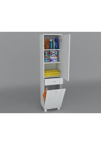 Banyo Ve Mutfak Dolabı 187 Beyaz