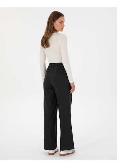 Pierre Cardin Kadın Antrasit Pantolon Kanvas-chino 50313262-vr006 Antrasit