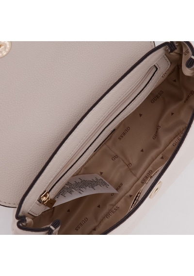 Guess Evie Saffiano Kadın El Ve Çapraz Çantası Hwbg9664200 Bej
