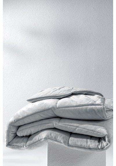 Yataş Bedding Macaron Tek Kişilik Wellsoft Yorgan - Gri