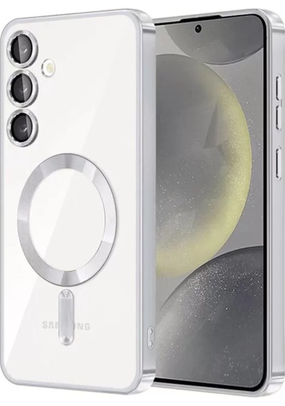 Newface Samsung Galaxy S23 Kılıf Kross Magneticsafe Kapak - Titan Gri