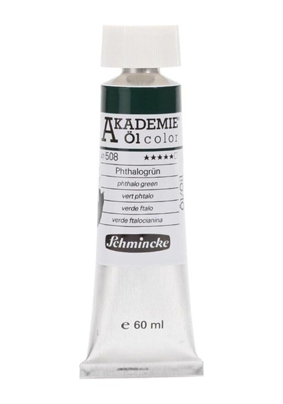 Schmincke : Akademie Yağlı Boya : 60 Ml : 508 Phthalo Green